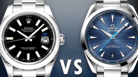 aqua terra vs rolex|rolex datejust vs omega.